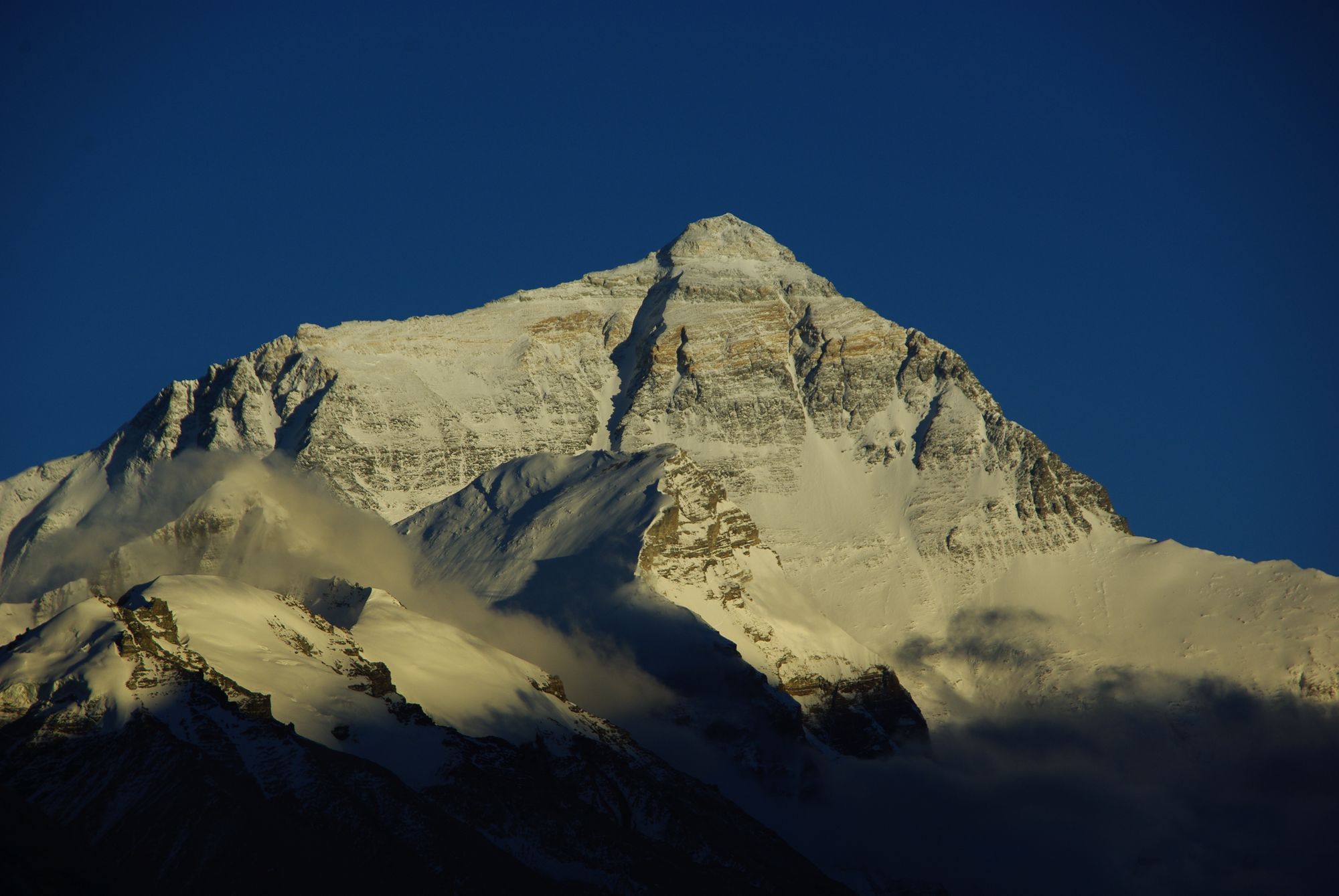 Face nord de l'Everest au Tibet