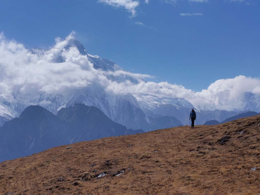 Haute route des Annapurna, vue de Namakyu