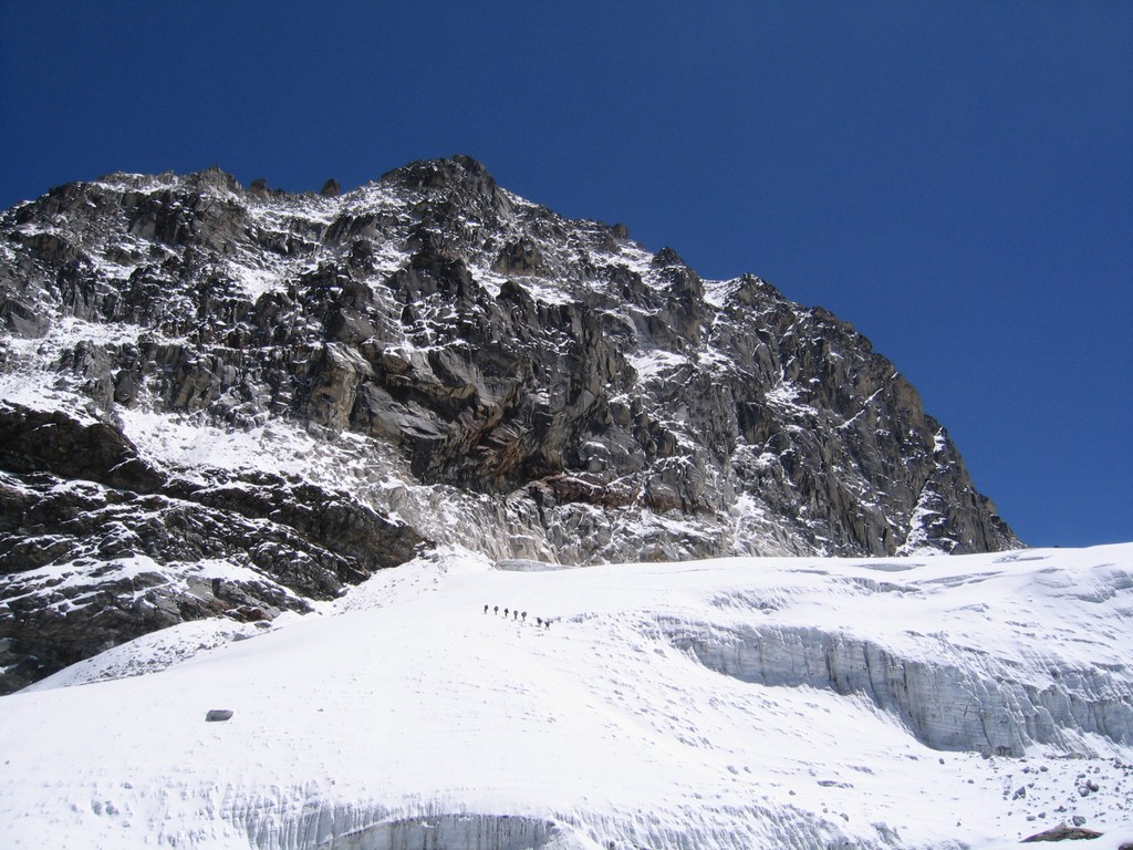 Entre camp de base et high camp du Mera peak