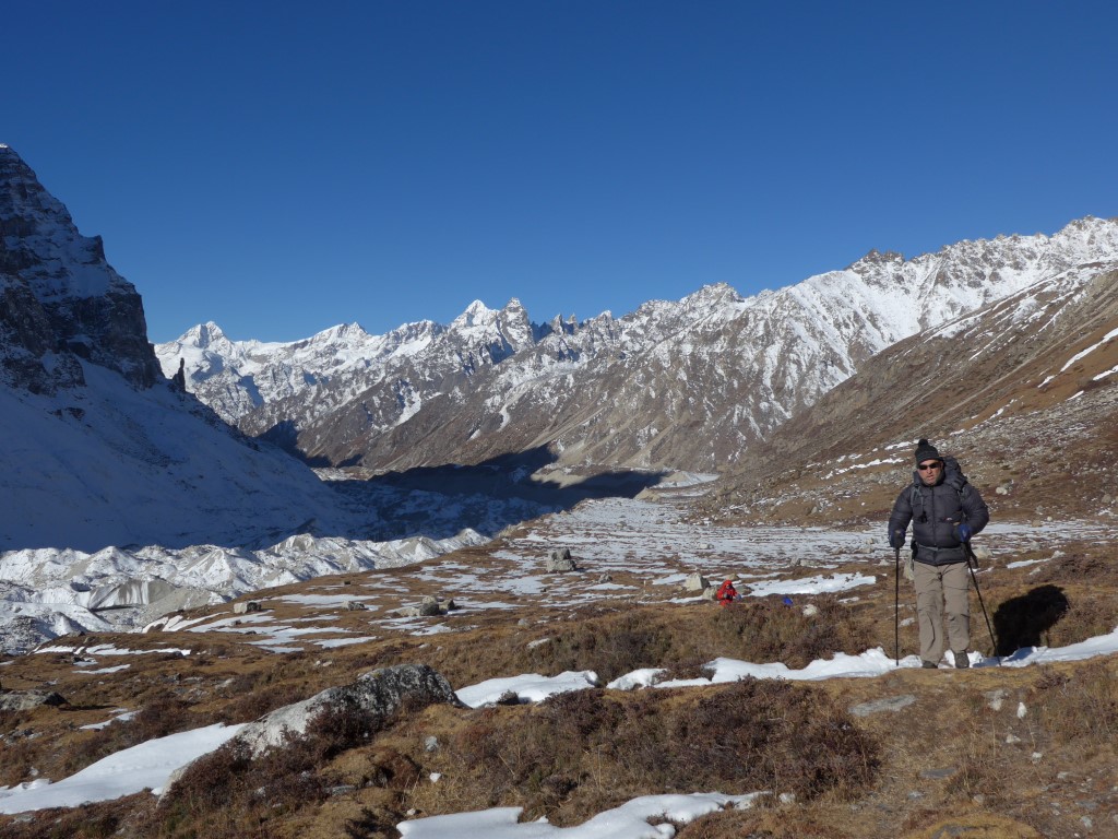 Marche vers le camp de base nord du Kanchenjunga