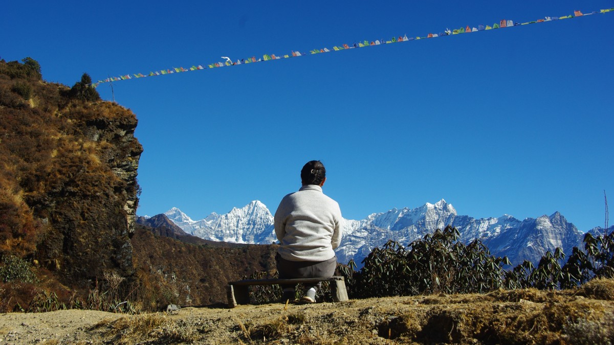 Solu khumbu vue Everest