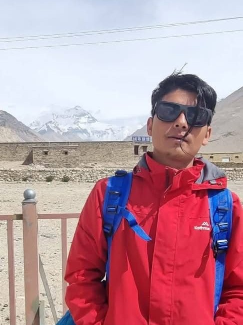 Kumar Magar assistant cuisnier de trek